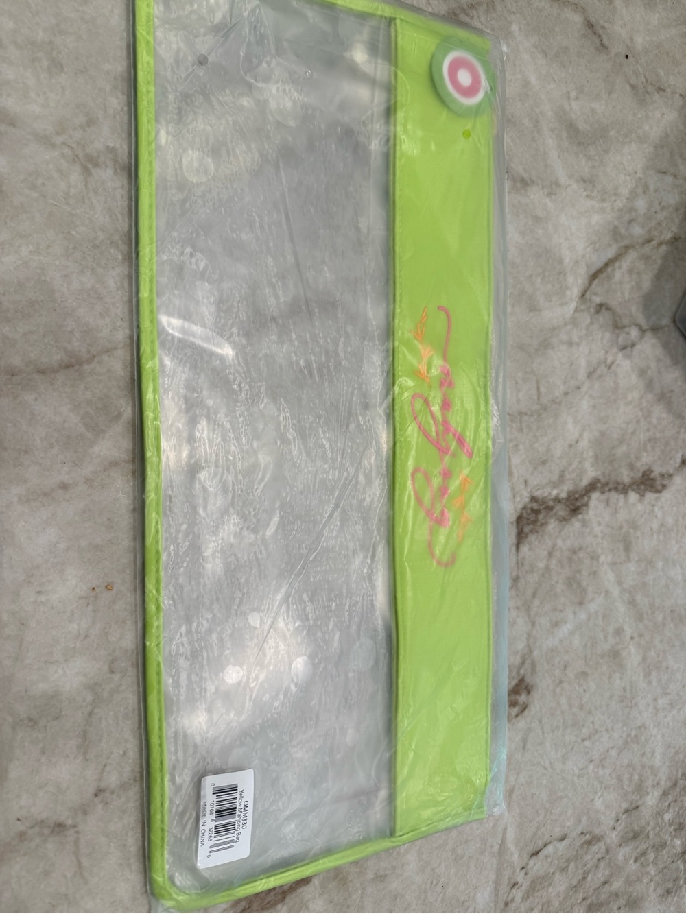 Oh My Mahjong Clear Tile Bag NWT